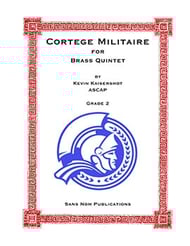 CORTEGE MILITAIRE BRASS QUINTET cover Thumbnail